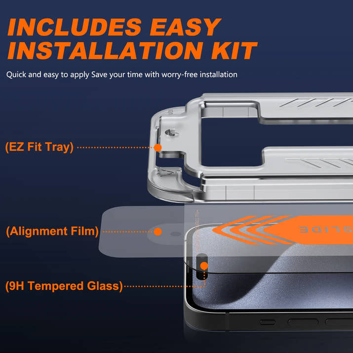 NexoShield Pro Ultimate iPhone Screen Protection Kit