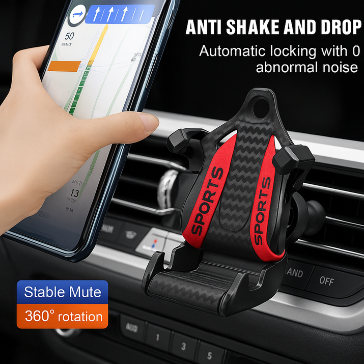 Universal Car Racing Seat Phone Holder